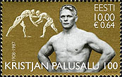 Stamp from Estonia