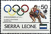 Stamp from Sierra Leone
