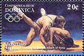 Stamp from Dominica