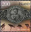 Stamp from Iceland