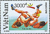 Stamp from Vietnam