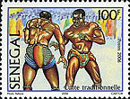 Stamp from Senegal